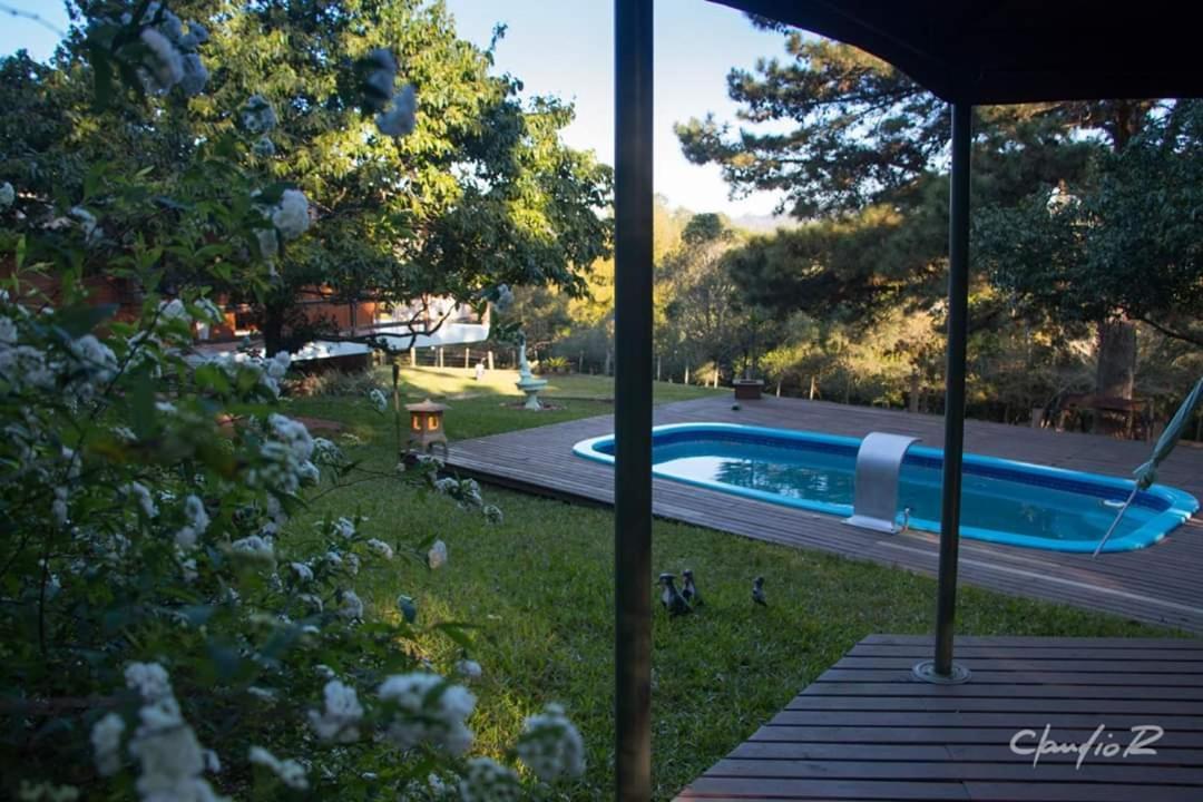 Linda Casa De Campo Viamao Bagian luar foto